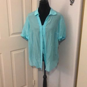 Light blue blouse